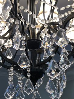 Люстра из 12 рожков в отличном состоянии