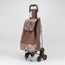 Сумка-тележка с откидным сиденьем и тройными колес