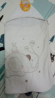 Летний конверт для новорожденного