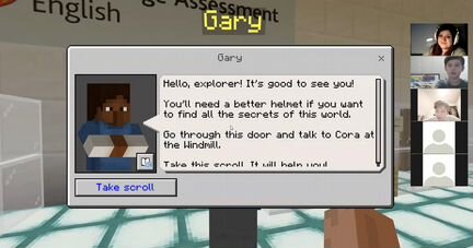 Minecraft Education Edition уроки английского