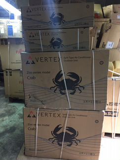 Сплит, кондиционер Vertex Crab21