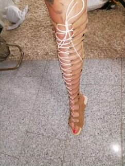 Сандалии гладиаторы