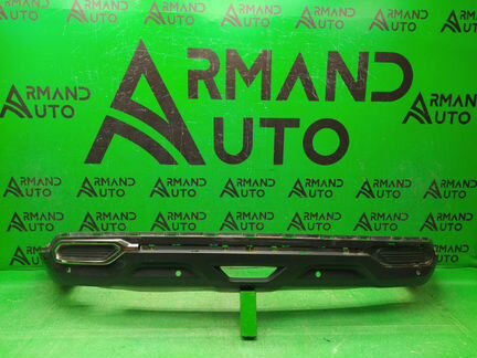 Юбка бампера задняя Renault Koleos 2 2016