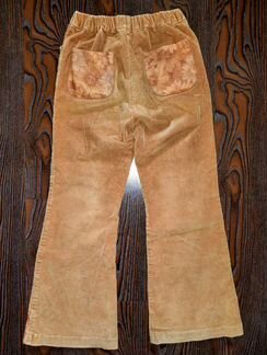 Вельветовые штаны стрейч на девочку 9-12лет