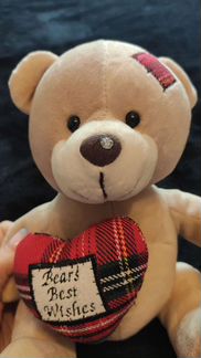 Плюшевый мишка музыкальный