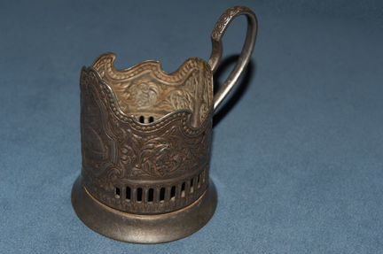 Подстаканник Миру Мир. Кольчугино. СССР