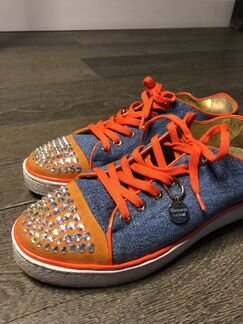 Джинсовые кеды Gianmarco Lorenzi. Размер 38