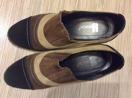 Туфли женские замшевые новые