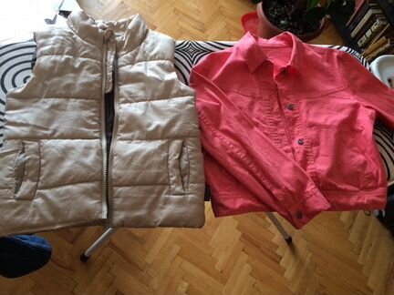 Жилетка джинсовка 122-128