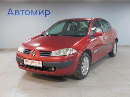 Renault Megane 1.6 AT, 2005, битый, 291 000 км