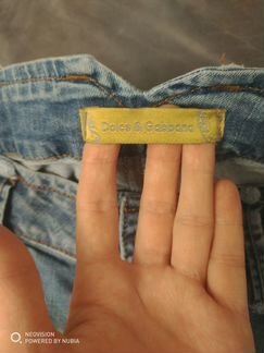 Джинсы бренд D&G