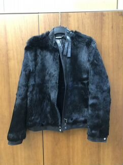 Куртка из кролика и кожи