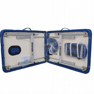 Массажный стол DFC Nirvana Elegant Luxe (синий)