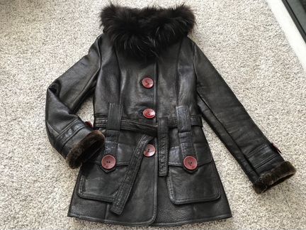 Женская дубленка