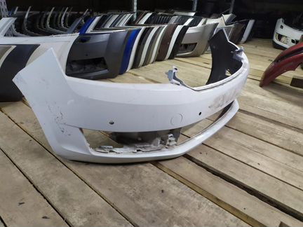 Бампер передний Шкода Рапид арт 24062