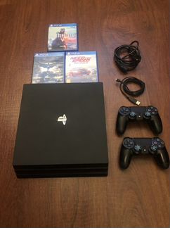 Sony PlayStation 4 Pro 1Tb (Черный)