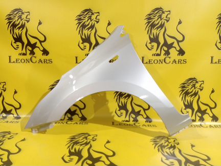 Крыло переднее левое серебристое Kia Rio 5 2018