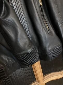Куртка кожаная рр 44-46 (М), Mango