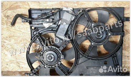 Вентилятор охлаждения двс Land Rover Freelander