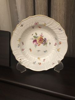 Meissen Тарелка «Полевые цветы», фарфор
