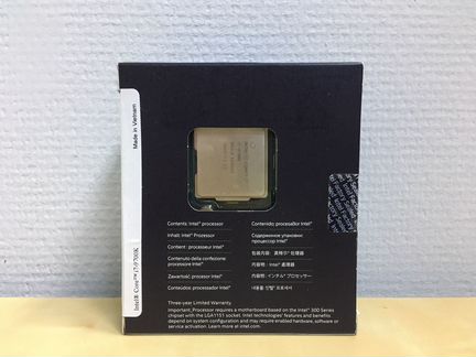 Новый процессор Intel Core i7-9700K