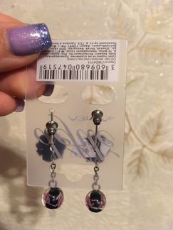 Серьги Летуаль