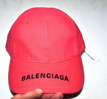 Кепка / бейсболка / Balenciaga / новая (розовая)