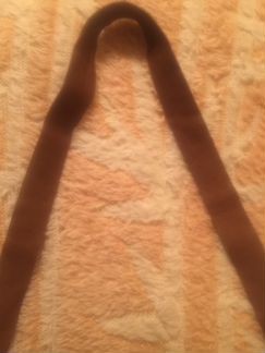 Замшевая сумка с камушком