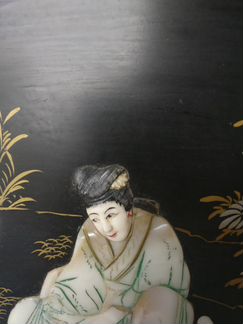 Китайская лаковая миниатюра. Середина XX века