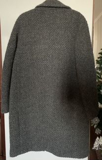 Пальто шерстяное massimo dutti