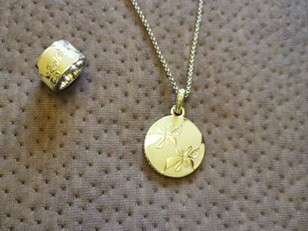 Swarovski оригинал подвеска и кольцо