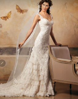 Платье свадебное Pronovias размер еur38 (uk10, рус