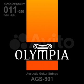 Струны 11-50 Olympia AGS801 Phosphor Bronze