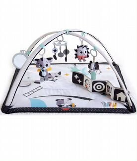 Коврик tiny love black and white gymini