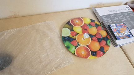 Настольная крутящаяся подставка для подачи блюд