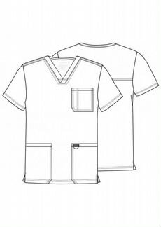 Мужская медицинская одежда - топ