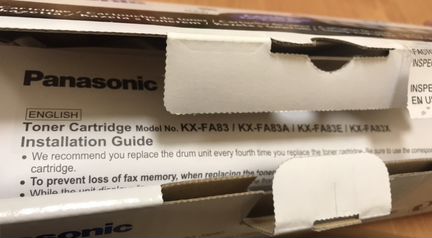 Картридж Panasonic KX-FA83Е