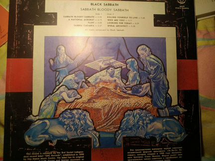 Виниловая пластинка Sabbath bloody Sabbath