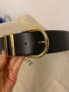 Кожаный ремень Khaite