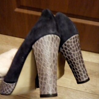 Новые туфли 38 р. Кожа+замша