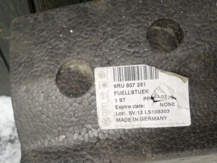 Наполнитель volksvagen polo