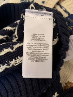 Ralf Lauren свитер детский