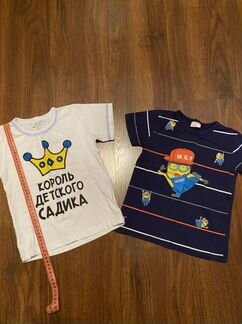 Футболки на мальчика 3-4 года