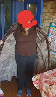 Шуба Мутон р52 новая