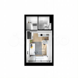 Квартира-студия, 19.6 м², 14/33 эт.