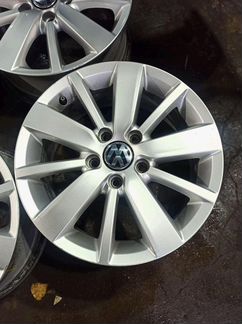 Диски бу оригинал R16 LU на VW Skoda