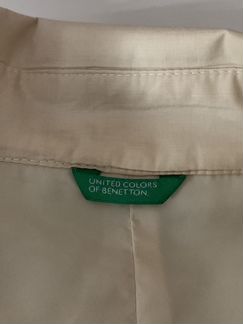 Плащ united colors of benetton