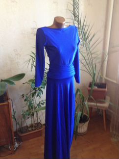 Платье длинное