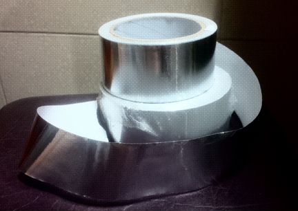 Скотч алюминиевый 50*50 изоляция