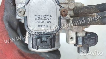 Заслонка дроссельная Toyota Corolla E11, 1998